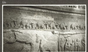 Platform for a throne, Hampi. Part