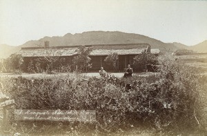 House of trader, in Mangwato, Northern Rhodesia, Zambia