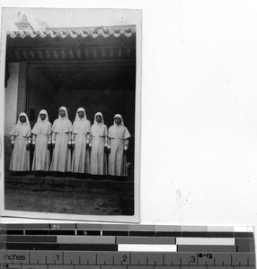 Bishop Ford's Chinese Sisters at Meixien, China, 1938