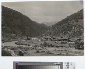 Tibetan Village in the Chumbi Valley, Eastern Himalayas, ca.1888-1929