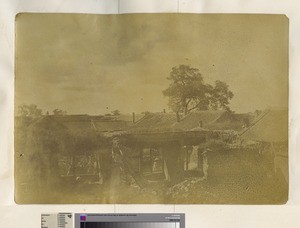 Flood damage, Haicheng, China, 1888