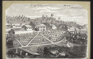 Mission station Lilong. General view. Preachers' seminary, boys' boarding school