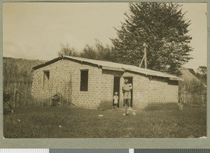 Mission workers house, Chogoria, Kenya, ca.1924