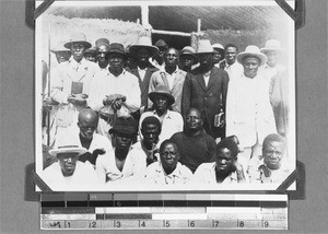 Group portrait of the assistants, Utengule, Tanzania