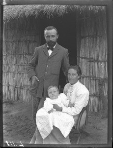 Missionary with his family, Mozambique, ca. 1901-1907