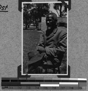 The evangelist Timotheus Msongelo, Baziya, South Africa East, 1932