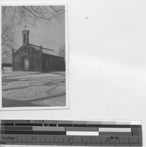 The chapel at Xinbin, China, 1935