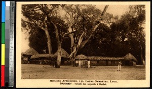 Temple of the serpents, Ouidah, Benin, ca.1920-1940