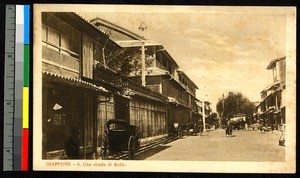 Street in Kobe, Japan, ca.1920-1940