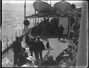 From southern Africa to Europe on board the Dover Castle, 1909