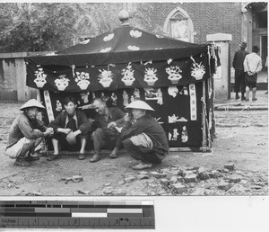 Pall bearers at Fushun, China, 1939