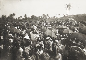 Anniversary at mission hall, Nigeria, 1938