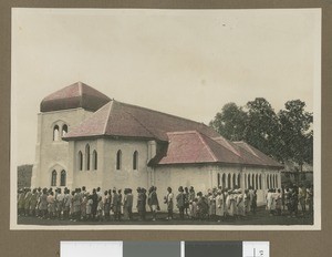 New church, Chogoria, Kenya, 17 January 1930