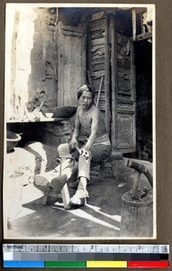 Woodworker, Beijing, China, ca.1931-1934