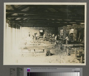 Carpenters Shop, Kikuyu, Kenya, August 1926