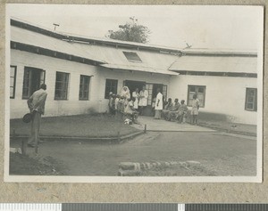 First permanent hospital, Chogoria, Kenya, ca.1949