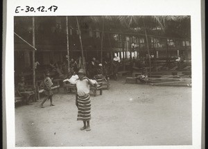 Mission festival in Sakbayeme. Afternoon rest