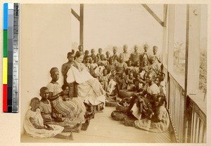 Mission sewing school, Ghana, ca.1885-1895