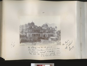 High School and Library, Khetri, India, ca.1901