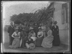 Group of Swiss missionaries, Maputo, Mozambique, June 1901