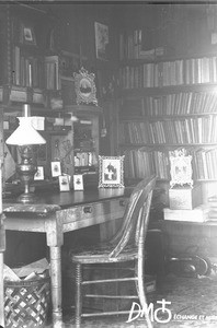 Missionary's study, Pretoria, South Africa, ca. 1896-1911