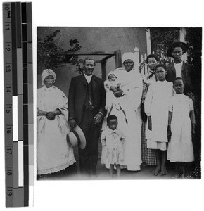 Family of Nathanael Nakin in Emtumasi, South Africa East