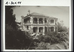 Place of refuge for the missionaries in the year 1900