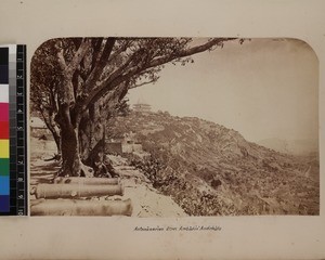 View of Antananarivo from battery of Ambodinandohalo, Madagascar, ca. 1865-1885