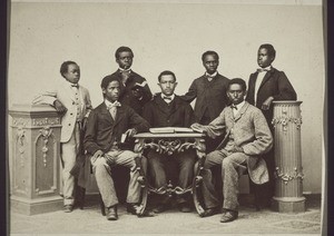 African brethren in the Mission House in the year 1861