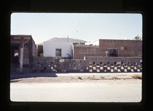 buildings and church, possibly Iglesia de Cristo