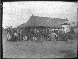 Group of Christians, Mozambique, 1901