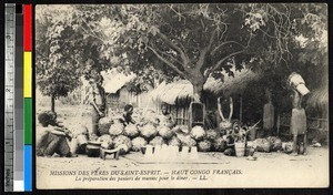 Basket weavers, Congo, ca.1920-1940