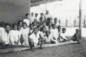 Evangelization camp for pagan people in Boina, Madagascar