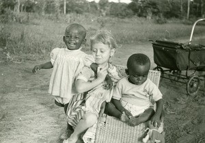 Annie Gambier, Ada and Emmanuel, in Ebeigne, Gabon