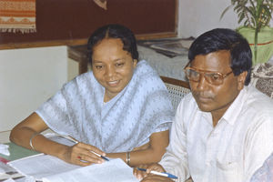 JELC Consultation, Gurukul, October 1993. Rev. Ms. M. G. Basanti, JELC (pastor in Nowrangpur)