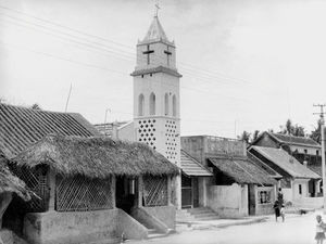Arcot, South India. Pennadam Church, consecrated in 1953. (Used in: Dansk Missionsblad no. 24/1