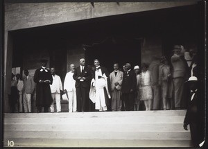 Dedication of the new teachers' training college in Akropong 1928