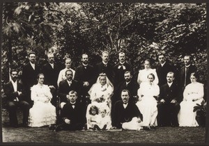 Hochzeit des Ehepaares Otto Feil u. Luise, geb. Engler