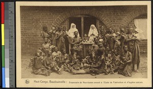 Mothers and infants clinic, Virungu, Congo, ca.1920-1940