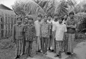 Danish Santal Mission, Bangladesh, 1991. From the scholarship program of BLM-D. Young people fr