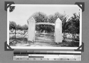 Graveyard, Elim, South Africa, 1934