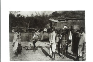 Transport auf den Kudremukh