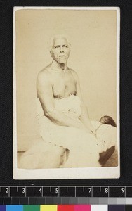 Portrait of chief, Samoa, ca. 1880-1890