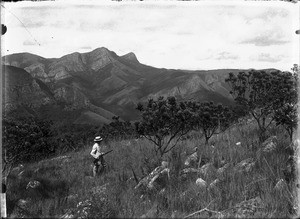 View of the Drakensberg, Shilouvane, South Africa, ca. 1901-1907