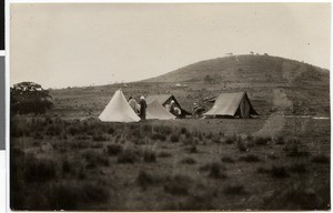 Camp at the Tullu Diimtuu, Ethiopia, 1928