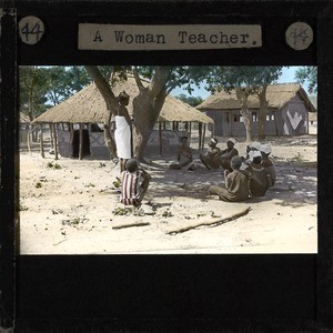 A female teacher at Lubwa Mission, Zambia, ca.1905-ca.1940