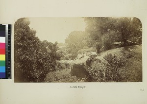 Group seated in Ilafy village, Madagascar, ca.1865-1885