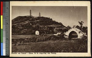 Country scene outside Beijing, China, ca.1920-1940