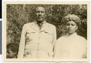 Kebede and wife, Ethiopia, 1952