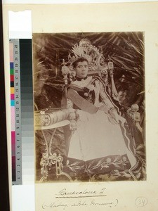 Queen Ranavalona III, Antananarivo, Madagascar, ca.1890